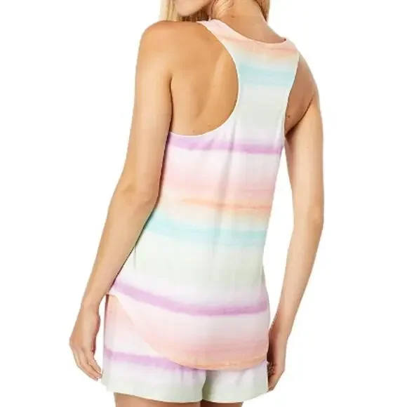 New ~ PJ SALVAGE ~  Stardust Ombre Racerback Tank Top M - Picture 5 of 9